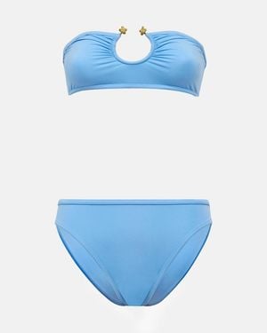 Bottega Veneta Bikini Knot - Blau