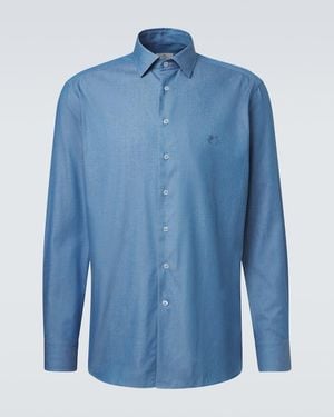 Etro Jeanshemd - Blau