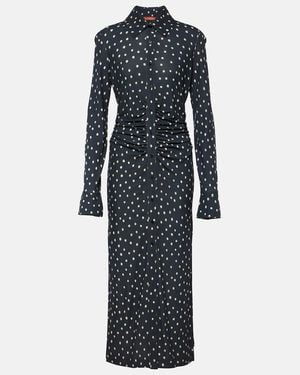 Altuzarra Claudia Jersey Shirt Dress - Blue