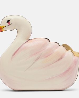 Chloé Clutch Tropicus De Piel - Rosa