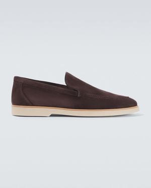 Magnanni Calpe Suede Loafers - Brown