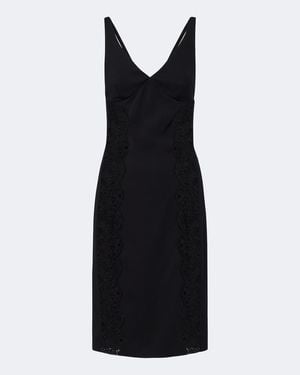 Stella McCartney Minikleid Mit Spitze - Schwarz