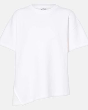 Loewe Asymmetric Anagram T-Shirt - White