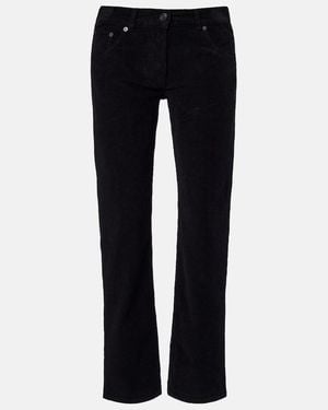The Row Cropped Straight Jeans Fima - Blau
