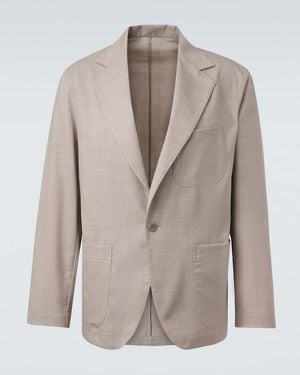 STÒFFA Wool Blazer - Natural