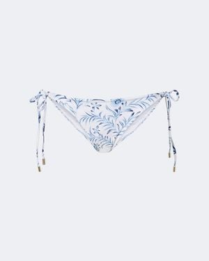 Melissa Odabash Cancun Floral Bikini Bottoms - Blue