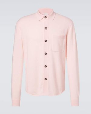 Allude Hemdjacke Aus Baumwolle Und Kaschmir - Pink