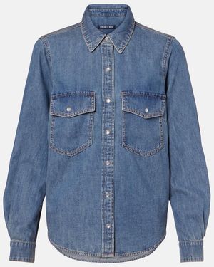 Veronica Beard Noah Denim Shirt - Blue