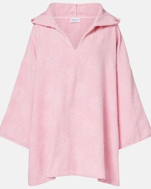 Hunza G Sunny Cotton Terry Beach Cover-Up - Pink