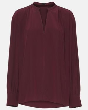 JOSEPH Blondel Silk Blouse - Purple
