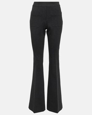 Dorothee Schumacher Emotional Essence Mid-Rise Straight-Leg Trousers - Black