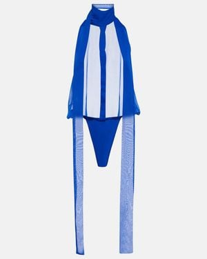 LAQUAN SMITH Body Con Lazada - Azul