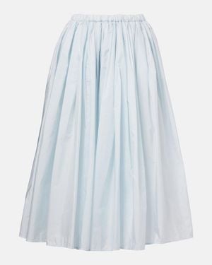 Prada Re-Nylon Midi Skirt - Blue
