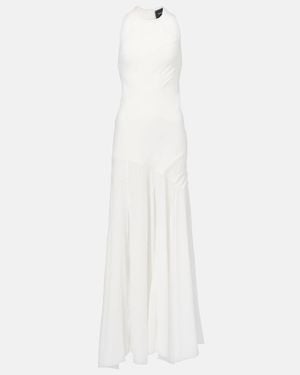 Simone Rocha Bow-Detail Open-Back Gown - White