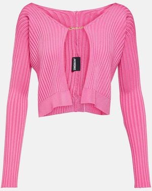 Jacquemus 'La Maille Palù Longue' Cardigan - Rosa
