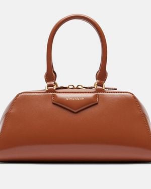 Givenchy Schultertasche Antigona Small Aus Leder - Braun