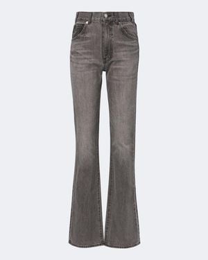 Nili Lotan Joan Straight Jeans - Grey