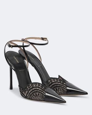Tom Ford Pumps Slingback - Nero
