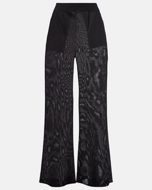 Max Mara Gordon Wide-Leg Trousers - Black