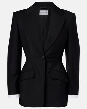 Givenchy Wool And Mohair Blazer - Black