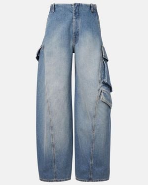Alaïa Bailarinas Mary Jane De Con Ante - Azul