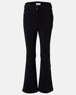 Yves Salomon Flared Ski Trousers - Blue