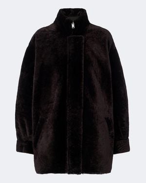 Arma Alia Shearling Jacket - Black