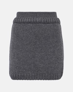 Lisa Yang Lovi Cashmere Miniskirt - Grey