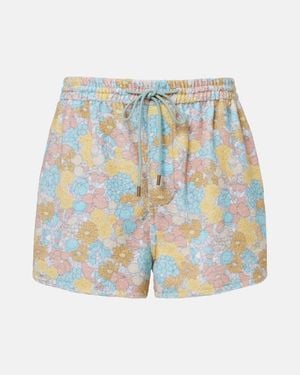 Chloé Shorts Aus Frottee - Blau