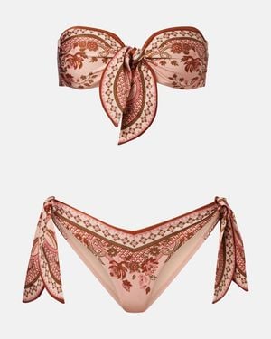 Zimmermann Bikini Aster - Weiß