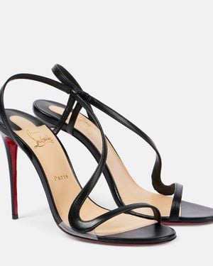 Christian Louboutin Rosalie Leather Sandals - Black