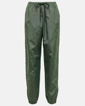 Wardrobe NYC Spray Technical Joggers - Green