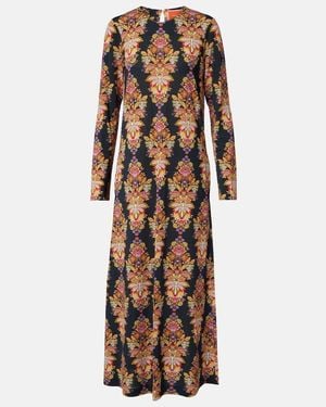 La DoubleJ Printed Jersey Maxi Dress - Multicolor