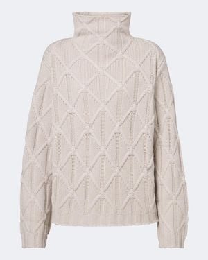 Jardin Des Orangers Wool And Cashmere Sweater - White