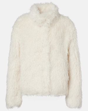 Vince Shaggy Jacket - White