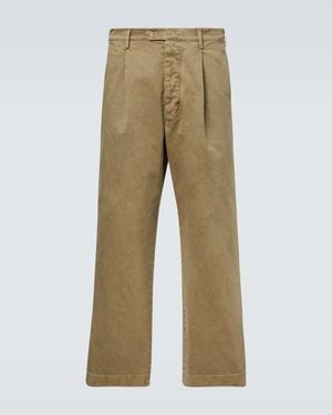 AURALEE Chinohose Aus Baumwolle - Natur