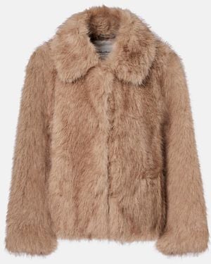 Max Mara Single-Breasted Coat - Brown