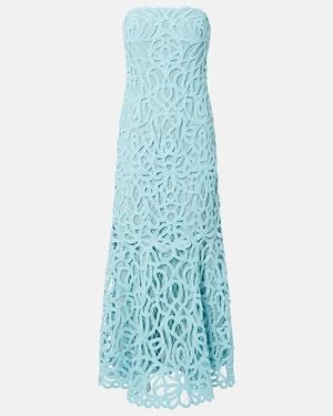kay unger lace dress Kay Unger Mariah Gown in Fern Green main image 1