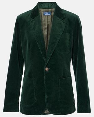 Polo Ralph Lauren Cotton Corduroy Blazer - Green