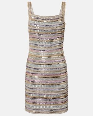 Jenny Packham Nancy Embellished Minidress - Multicolor
