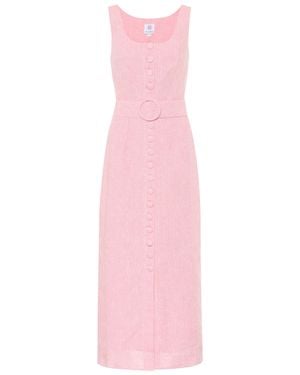 Gül Hürgel Linen Maxi Dress - Pink