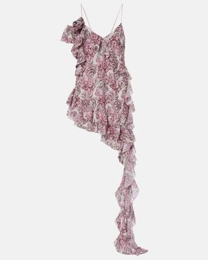 Bananhot Asymmetrisches Minikleid Zoe - Pink