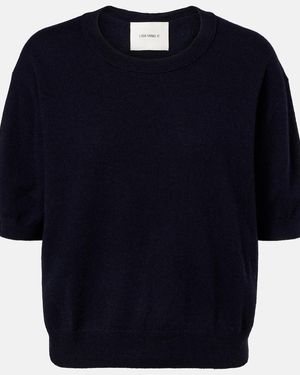 Lisa Yang Genevra Cashmere T-Shirt - Blue
