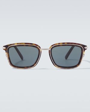 Dior Eckige Sonnenbrille Diorblacksuit S18U - Blau