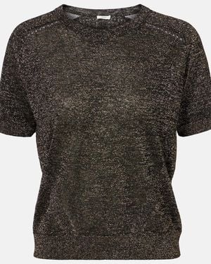 JOSEPH Top Lille Aus Strick - Schwarz