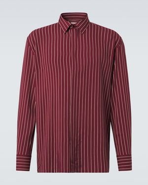 Saint Laurent Striped Shirt - Red