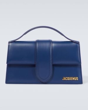 Jacquemus Le Grand Bambino Leather Crossbody Bag - Blue