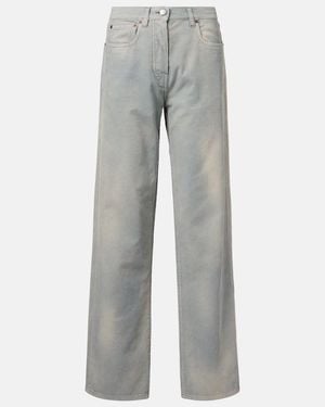 Prada Cotton Corduroy Trousers - Grey