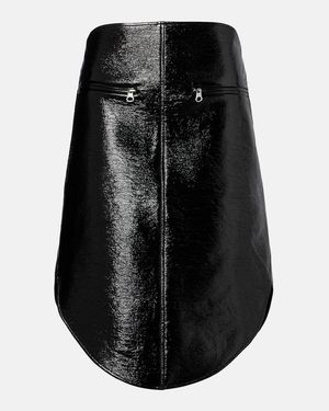 Courreges Midirock - Schwarz
