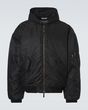 Balenciaga Hooded Jacket - Black